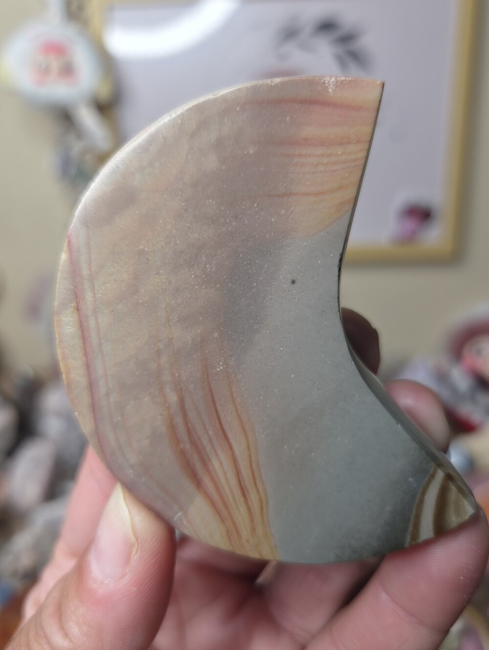 Polychrome Jasper Moon ( Creativity)